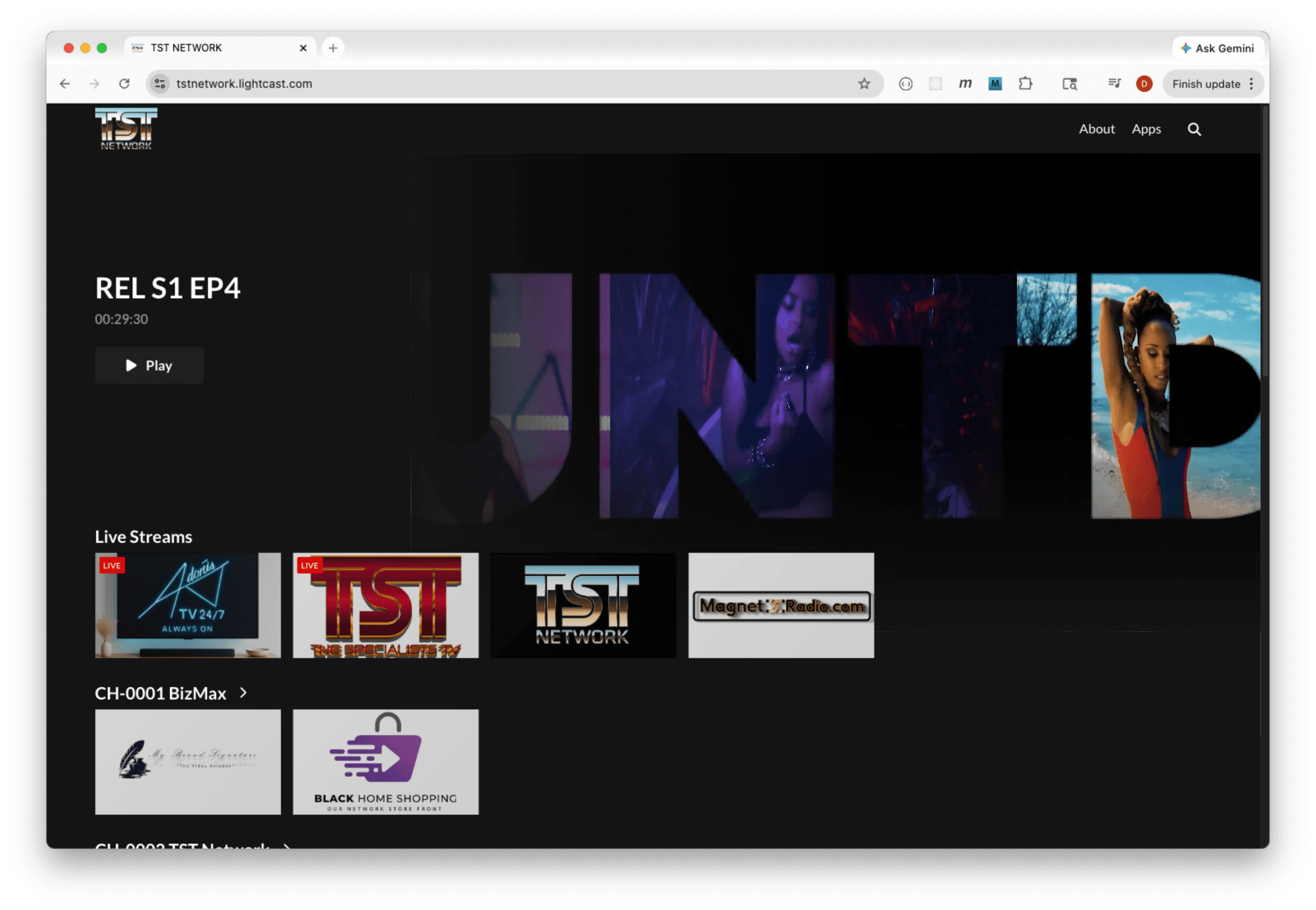 Independent Streaming Platform screenshot